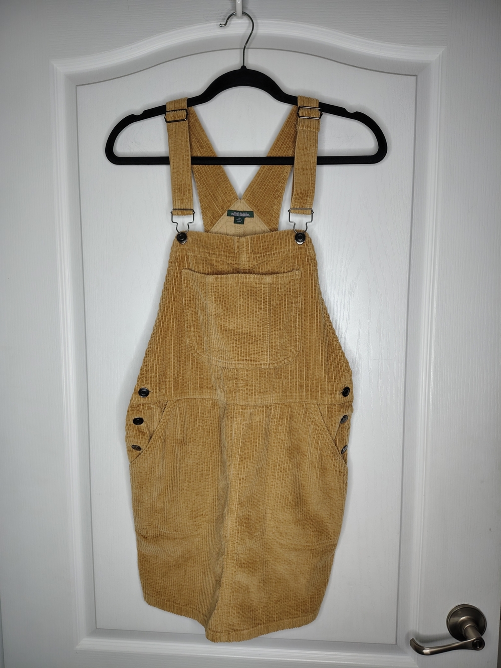 wild fable Corduroy Overall Romper in Tan